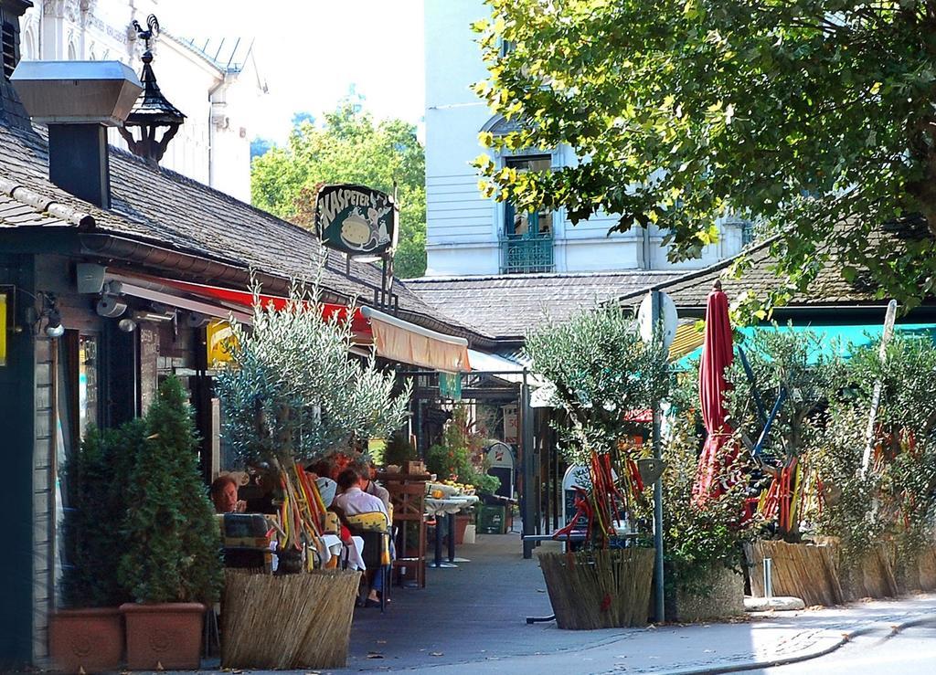 Hotel Vier Jahreszeiten Salzburg Exteriör bild