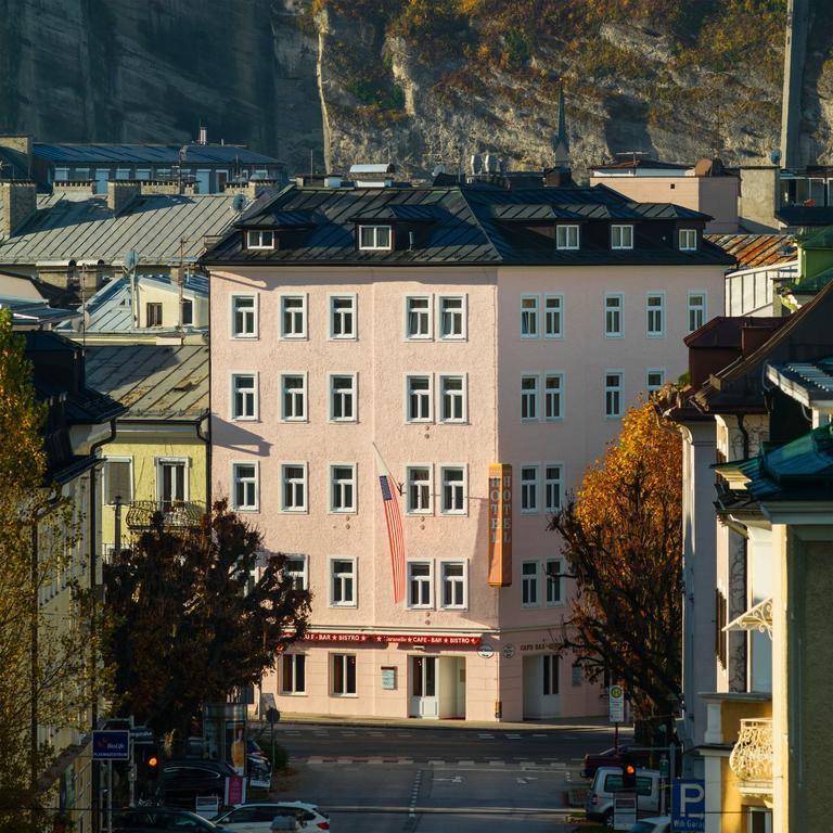 Hotel Vier Jahreszeiten Salzburg Exteriör bild